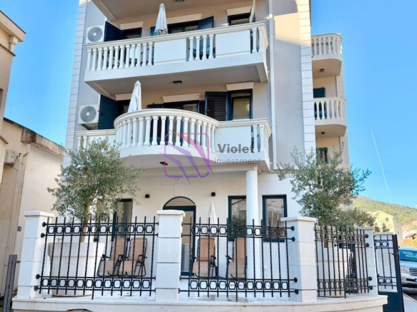 boutique hotel for rent Budva Montenegro, hotel long term rental Budva Adok, mini hotel Budva rental investment, hospitality business Budva Montenegro, apartment hotel Budva for rent, hotel building Budva rental opportunity,violet investment