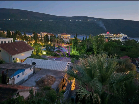 apartment for sale Kumbor Herceg Novi, property near Portonovi Montenegro, one bedroom apartment sea view Kumbor, real estate Herceg Novi Montenegro investment, apartment near Porto Novi marina sale, coastal property Montenegro 44m2, violet investment