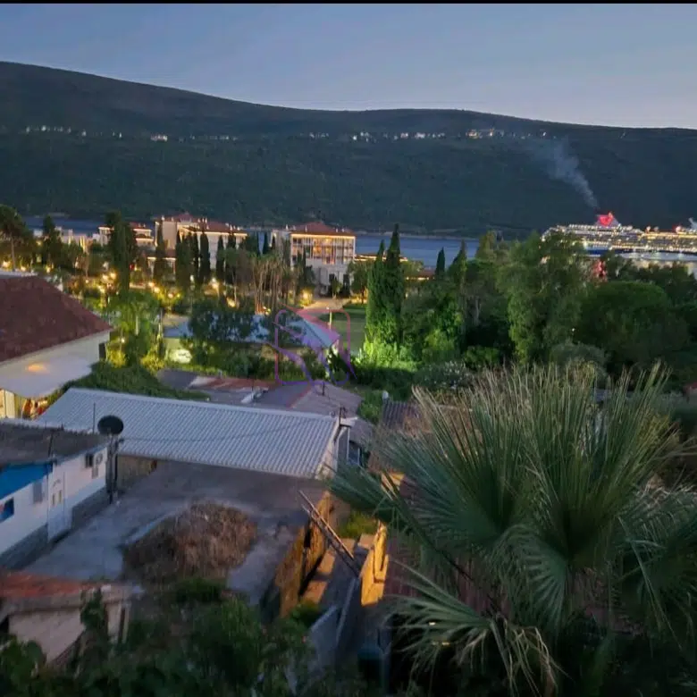 apartment for sale Kumbor Herceg Novi, property near Portonovi Montenegro, one bedroom apartment sea view Kumbor, real estate Herceg Novi Montenegro investment, apartment near Porto Novi marina sale, coastal property Montenegro 44m2, violet investment
