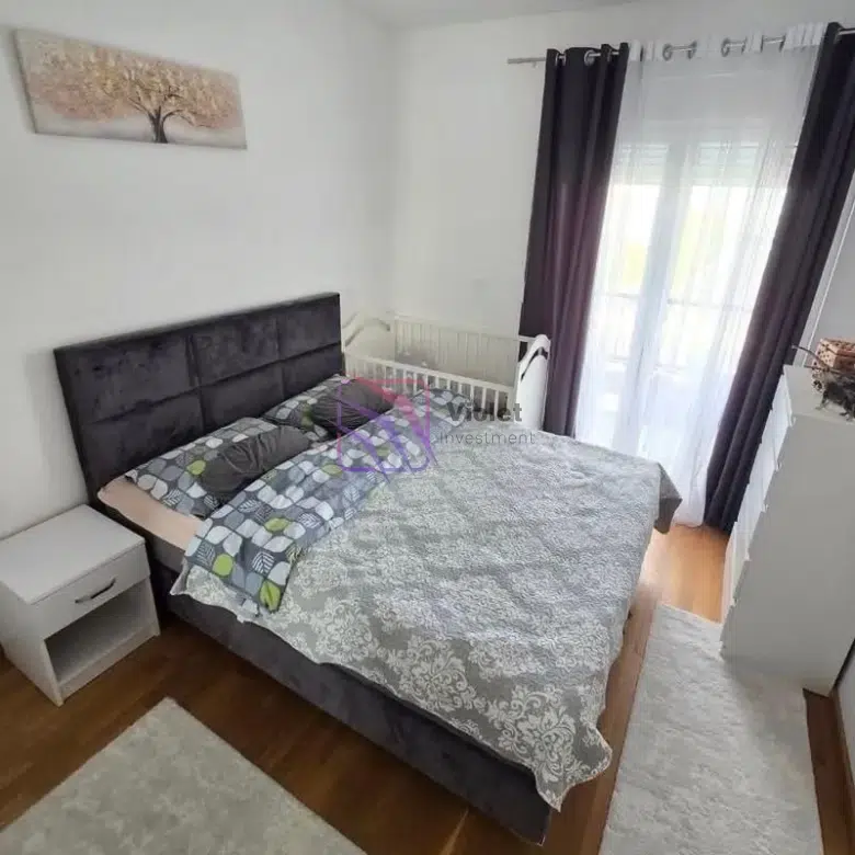 Furnished One-Bedroom Apartment 46 m² – Stari Aerodrom, Podgorica