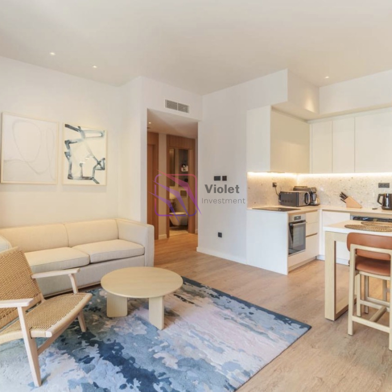 Boka Place apartment for sale Tivat 55m2, Porto Montenegro one bedroom apartment, luxury apartment Tivat Montenegro investment, Boka Place real estate Montenegro, furnished apartment Porto Montenegro for sale,violet investment , porto montenegro