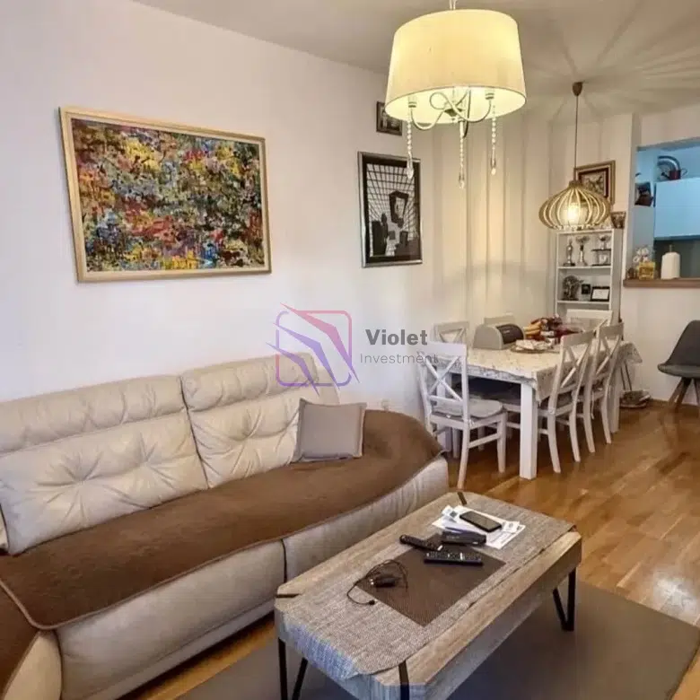 Furnished One-Bedroom Apartment 51m² – Zdravstvo Building, Tuski Put, Podgorica