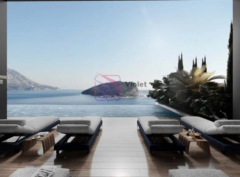 Radisson Collection Budva apartments for sale, hotel managed residences Montenegro Budva investment, luxury property Budva rental program Radisson, Montenegro real estate branded residences, Budva 5 star hotel apartments for sale,violet investment