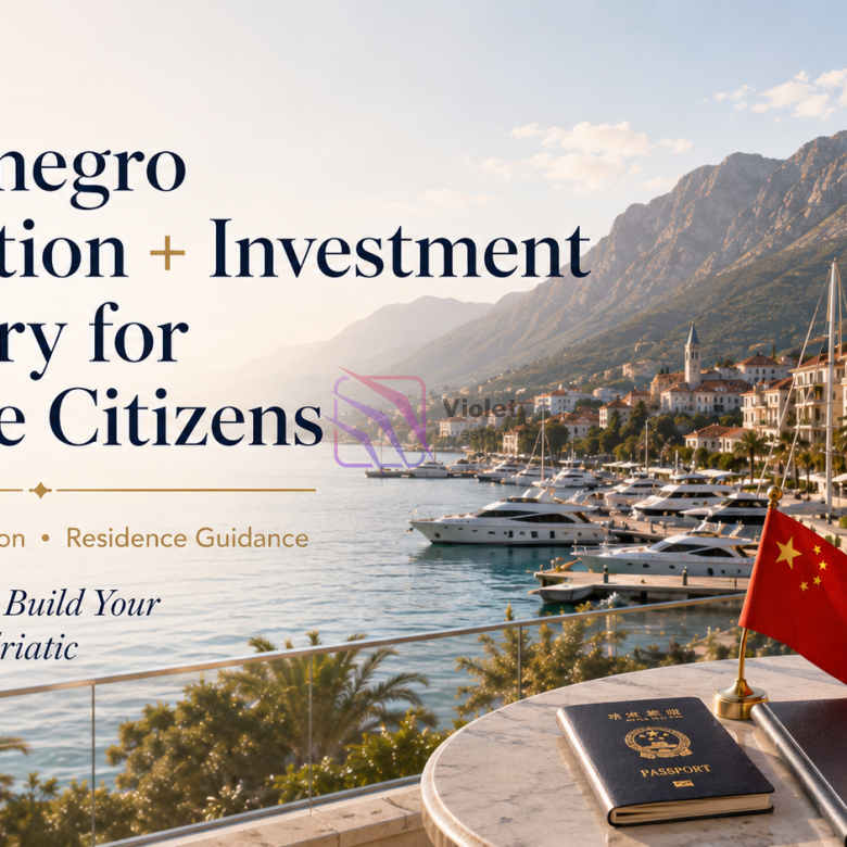 Important Advisory for Chinese Citizens Buying Property in Montenegro