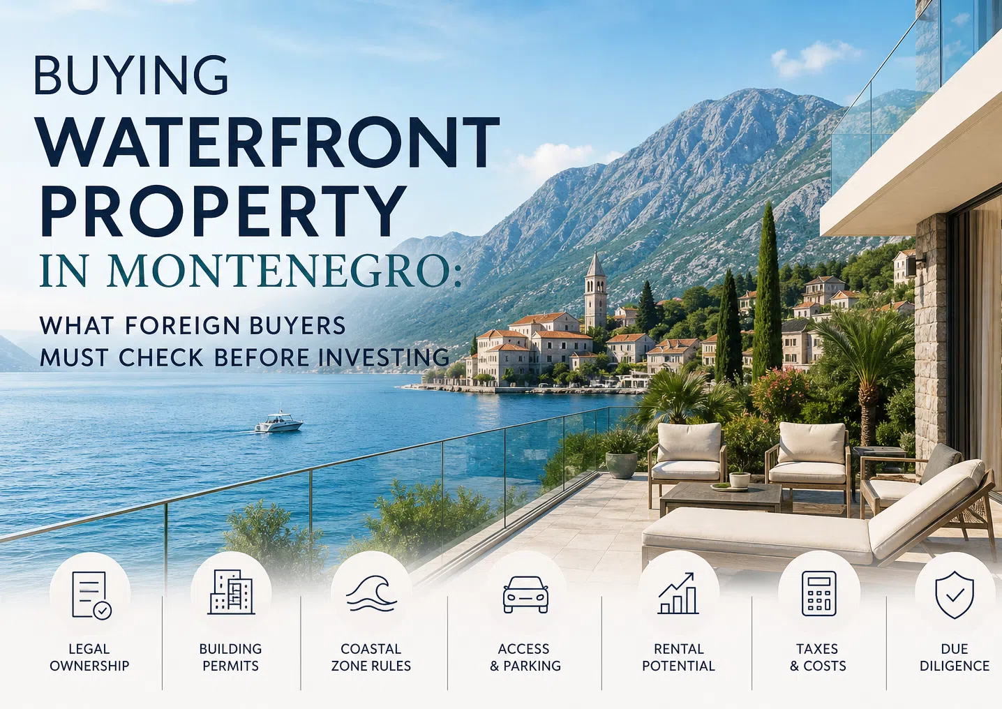 Montenegro waterfront property, Montenegro real estate investment, foreign buyers Montenegro property, Montenegro coastal property, buy property in Montenegro,violet investment