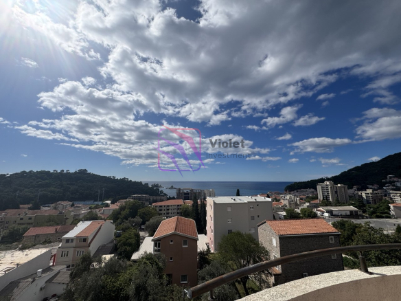 duplex apartment Petrovac for sale 176m2, 4 bedroom apartment Budva Riviera investment, large apartment Petrovac Montenegro sea property, real estate Petrovac duplex apartment, property Montenegro coastal apartment sale,violet investment