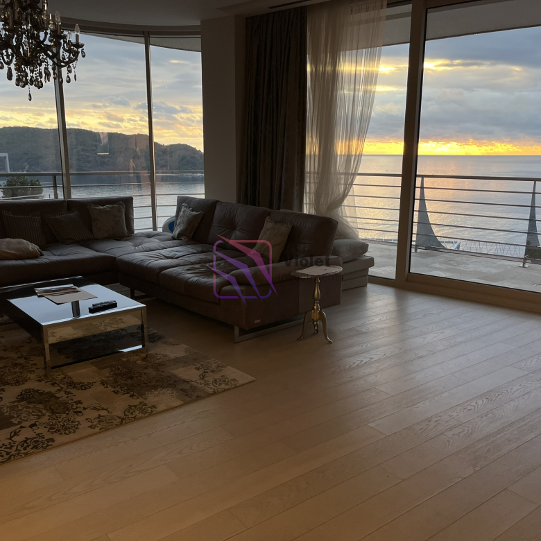 Dukley villa for rent Budva sea view, luxury villa Dukley Gardens Montenegro, waterfront villa rental Budva, pet friendly luxury villa Montenegro, Adriatic sea view villa for rent Budva,violet investment