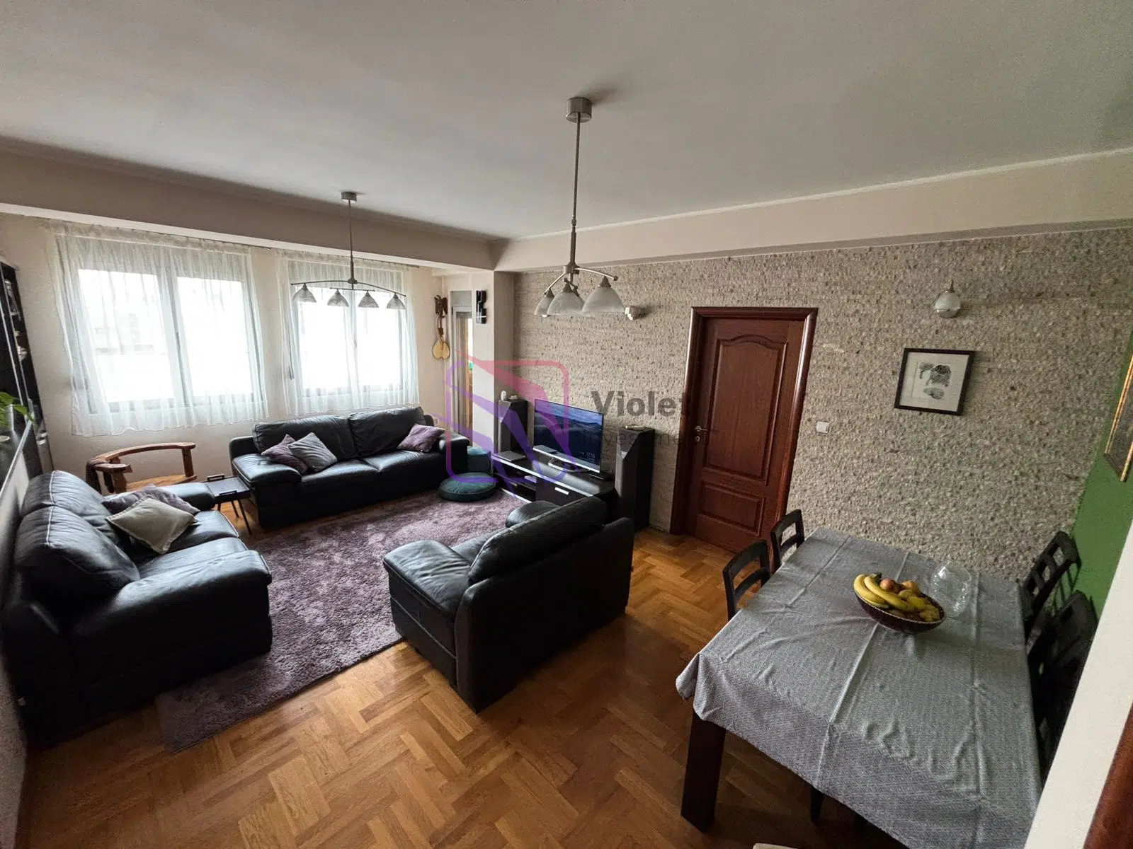 WhatsApp Image 2026-01-30 at 11.06.20 (1) Spacious Three-Bedroom Apartment with Private Parking and Custom-Made Furniture, Stari Aerodrom