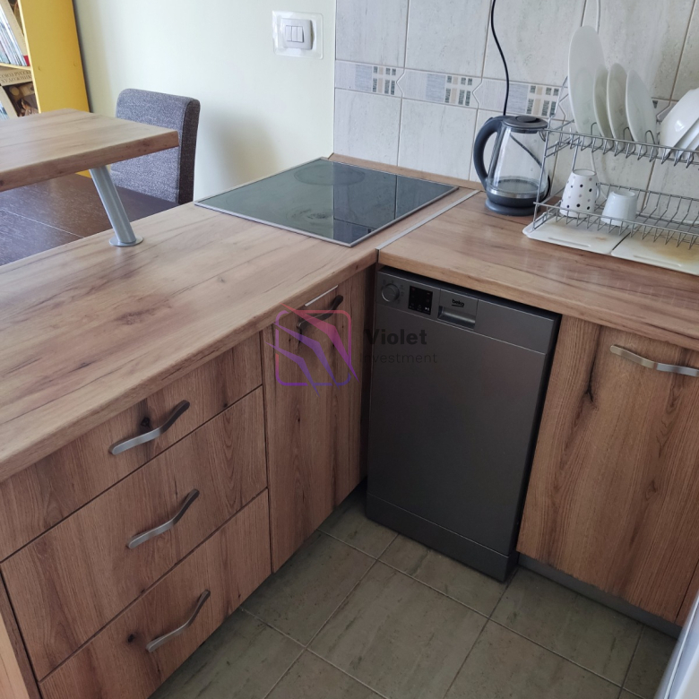 apartment for sale Blok 5 Podgorica 46m2 furnished, one bedroom apartment Podgorica parking included, real estate Podgorica Blok 5 investment property, apartment near TC Bazar Podgorica, Montenegro property fully equipped apartment,violet invesment