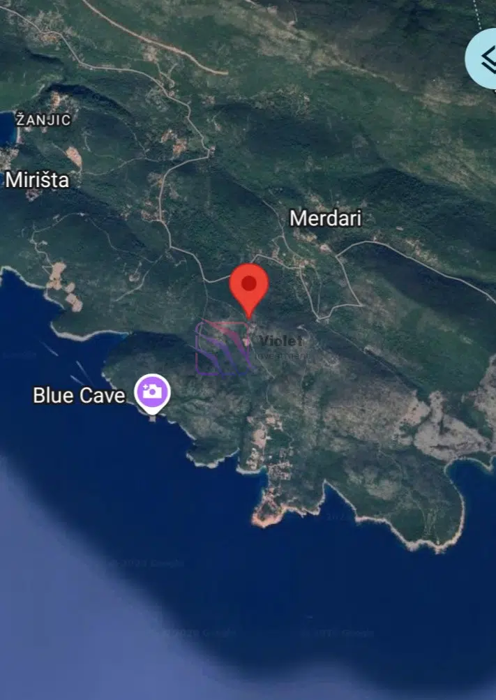 12,500 m² development land for sale on the Luštica Peninsula, Montenegro. Road access, electricity nearby, water infrastructure in progress, and excellent investment potential in one of Montenegro's fastest-growing coastal regions,violet investment