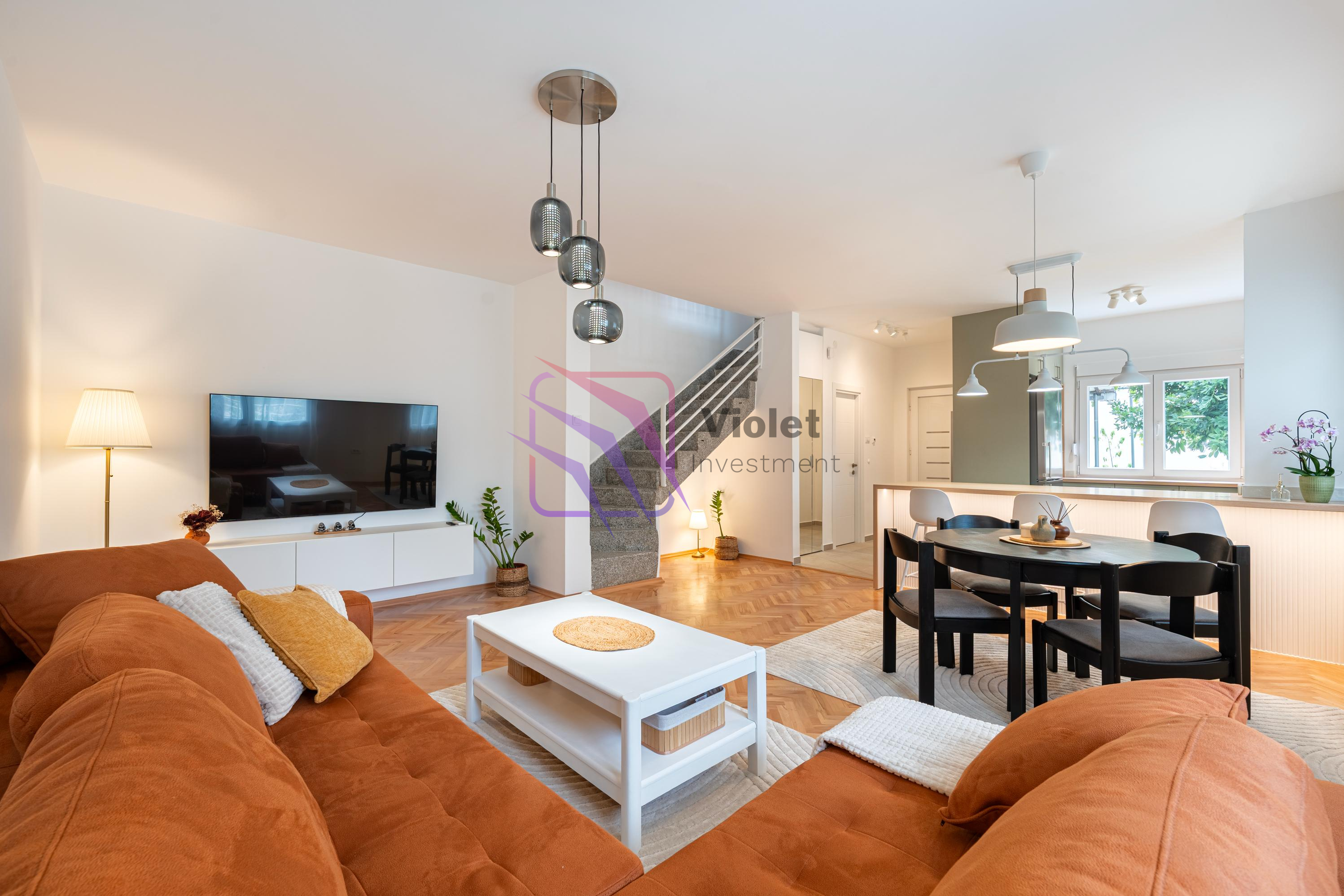 luxury apartment for rent Podgorica, three bedroom apartment Dalmatinska, furnished apartment Podgorica rental, apartment with parking Podgorica, executive rental Podgorica, family apartment for rent Montenegro, luxury real estate Podgorica, apartment with underfloor heating Podgorica,violet investment