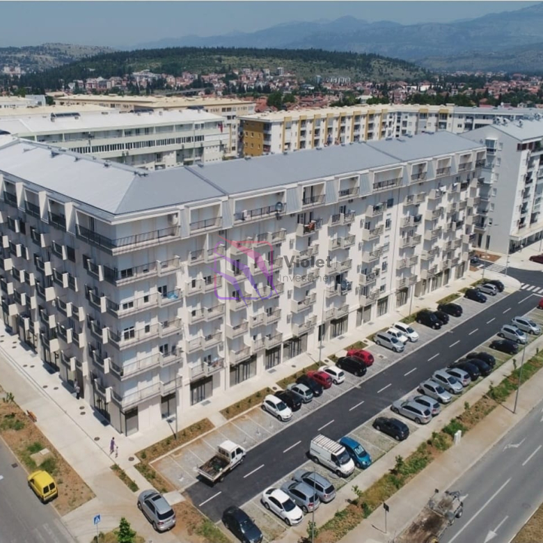 two bedroom apartment for sale Podgorica, new apartment Stari Aerodrom, BEMAX apartment Podgorica, Adađo building apartment, 72m2 apartment Podgorica, apartment with garage Montenegro, top floor apartment Podgorica, never occupied apartment Montenegro, property for sale Stari Aerodrom, new build apartment Podgorica,violet investment