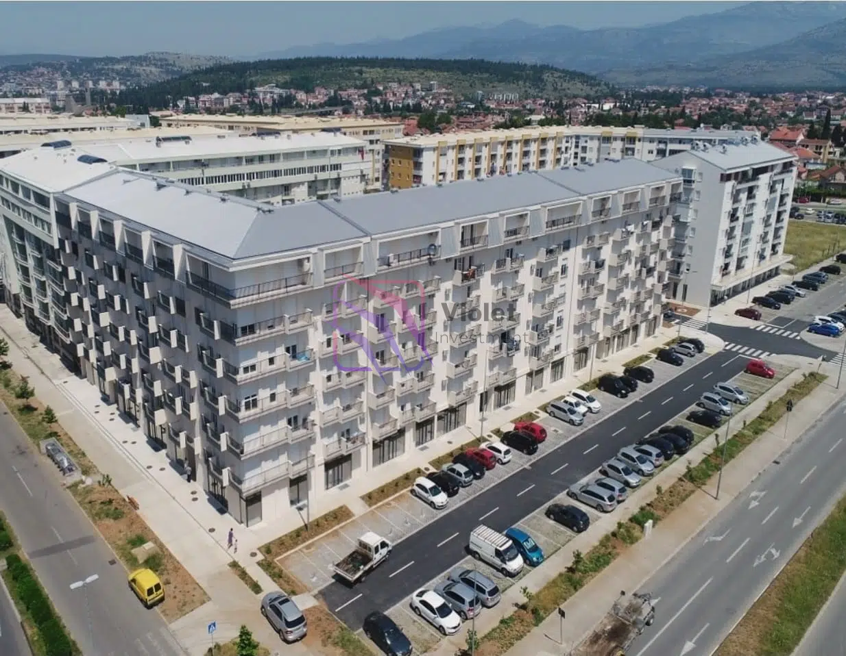 two bedroom apartment for sale Podgorica, new apartment Stari Aerodrom, BEMAX apartment Podgorica, Adađo building apartment, 72m2 apartment Podgorica, apartment with garage Montenegro, top floor apartment Podgorica, never occupied apartment Montenegro, property for sale Stari Aerodrom, new build apartment Podgorica,violet investment