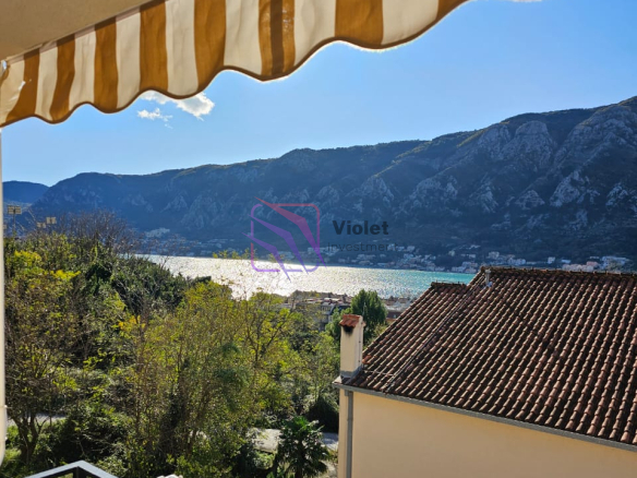 Furnished Three-Bedroom Duplex Apartment with Sea View for Sale | Dobrota, Kotor