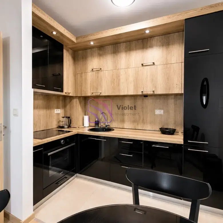 Furnished One-Bedroom Apartment for Sale – 47 m² – City Kvart, Podgorica