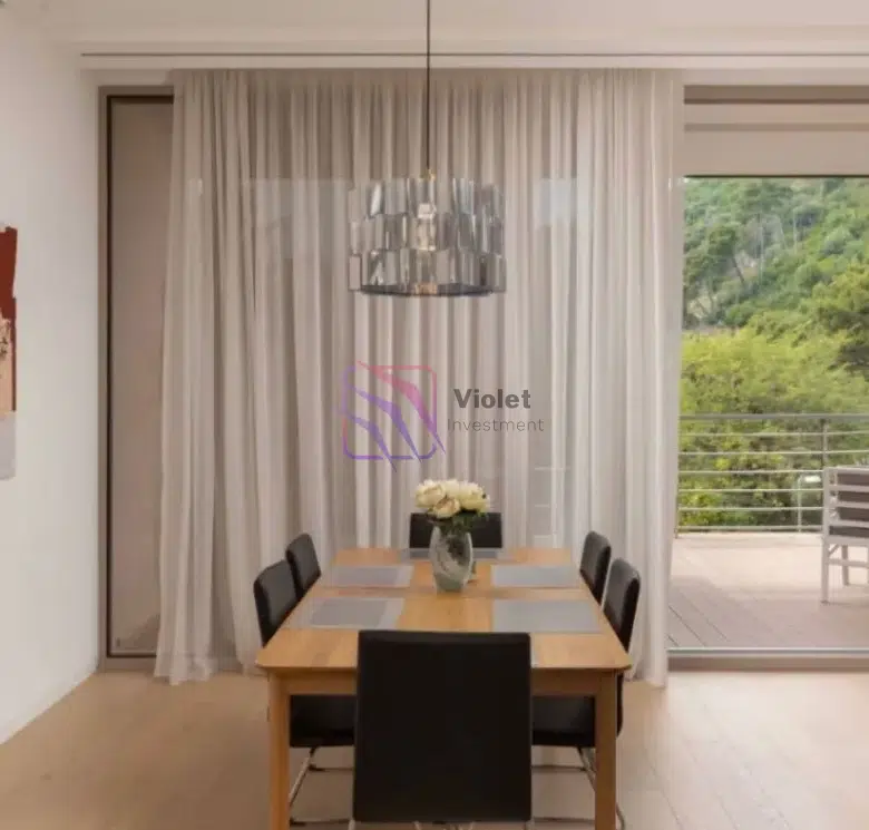 three bedroom apartment for sale Dukley Gardens, Dukley Gardens Garden Line apartment, luxury apartment Budva, garden apartment Montenegro, apartment with private garden Budva, Dukley Gardens property for sale, luxury real estate Montenegro, Budva investment property, apartment with private beach access, premium apartment Montenegro coast,violet investment