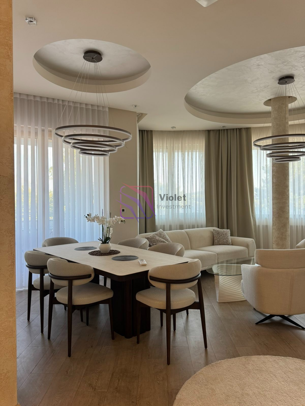Luxury Two-Bedroom Apartment for Rent – 117 m² | Jadranski Bulevar, Budva