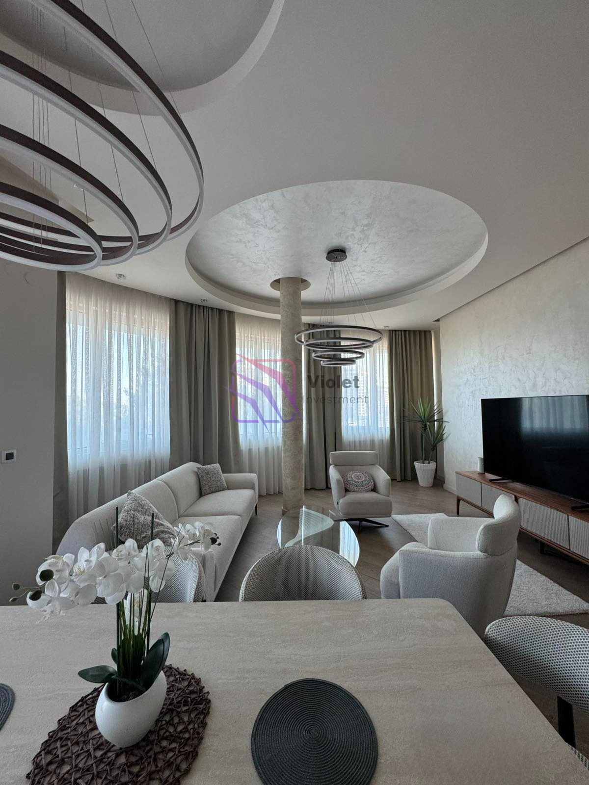 Luxury Two-Bedroom Apartment for Rent – 117 m² | Jadranski Bulevar, Budva