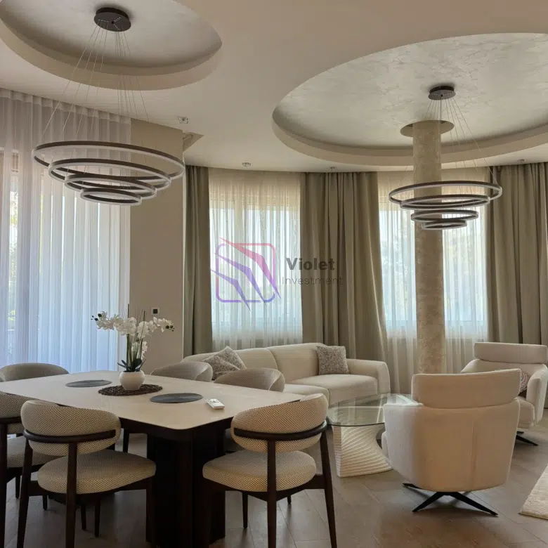 Luxury Two-Bedroom Apartment for Rent – 117 m² | Jadranski Bulevar, Budva