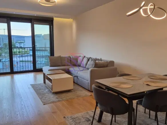 Linea apartment for sale, one bedroom apartment Linea building, luxury apartment for sale Montenegro, 63m2 apartment for sale, furnished apartment with garage, premium apartment for sale, apartment with boulevard view, investment apartment Montenegro, luxury furnished apartment, apartment with garage parking,violet investment
