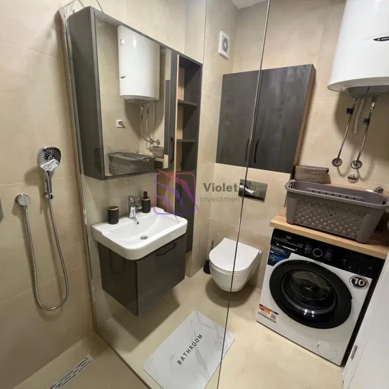 Zabjelo | Luxury 1-Bedroom Apartment for Rent in Nivel building | 47 m² | €550