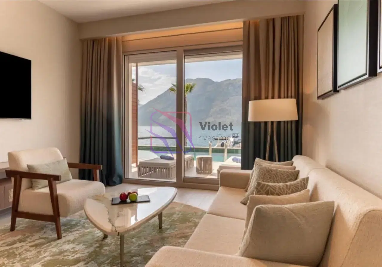 luxury apartment for sale Stoliv, one bedroom apartment Kotor, apartment with swimming pool Kotor, shared pool apartment Montenegro, apartment with direct pool access, first line sea apartment Montenegro, waterfront apartment Kotor, sea view apartment Stoliv, luxury property Kotor Montenegro, new construction Stoliv, apartment first line to sea, Kotor Bay real estate, property for sale Stoliv, Montenegro waterfront property, luxury real estate Montenegro, investment property Kotor, sea view property Montenegro, apartment near Kotor Old Town, Kotor Bay investment, buy property Montenegro, luxury pool apartment Montenegro, Stoliv real estate, apartments for sale Kotor Bay, Violet Investment Kotor
