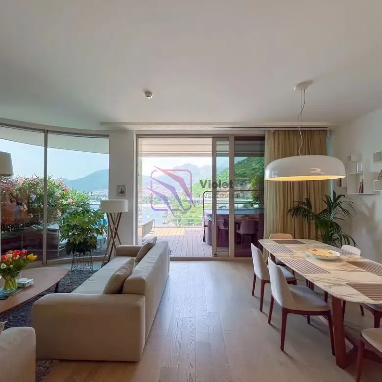 Luxury Two-Bedroom Sea View Villa for Sale 157 m² Dukley Gardens, Budva
