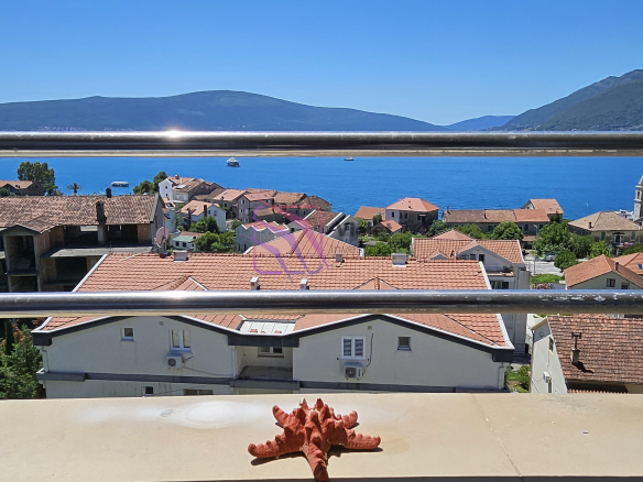 Two-Bedroom Sea View Apartment for Sale 90 m² Donja Lastva, Tivat Near Porto Montenegro