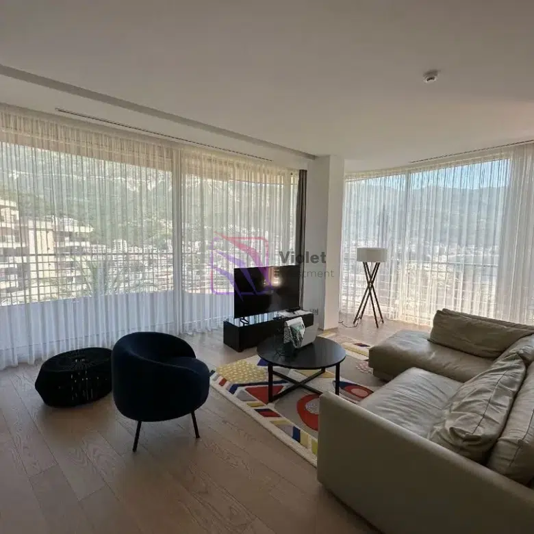 Luxury Three-Bedroom Sea View Residence for Sale 198 m² Dukley Gardens, Budva