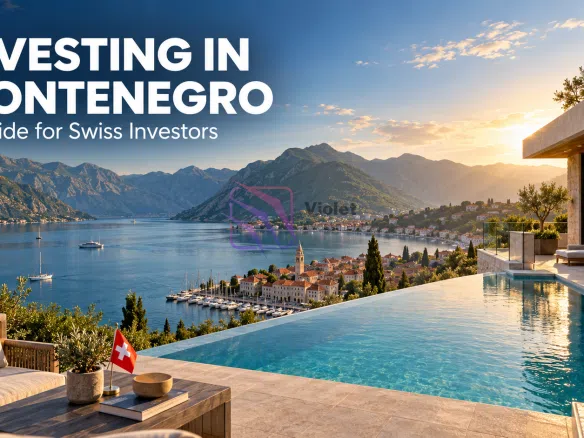 Discover how Swiss investors can buy property in Montenegro, including ownership rules, taxes, residency, average prices, rental returns and the best locations.