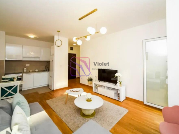 City Kej near Vezirov Bridge | One-Bedroom Apartment for Rent | 43 m² | €480