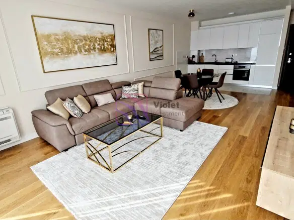 Luxury One-Bedroom Apartment for Rent | 58 m² | Garage Included | LINEA, Capital Plaza, Podgorica